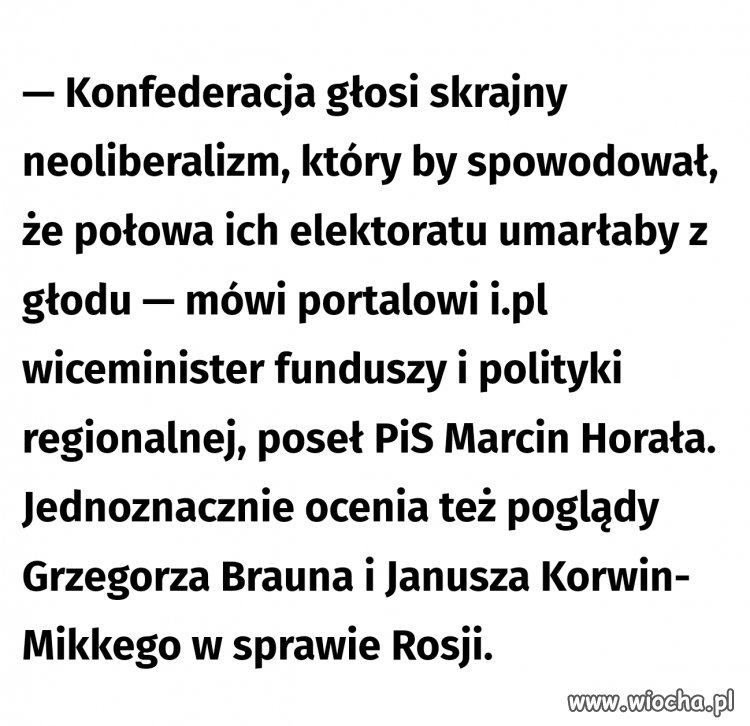 Przypomnijmy co powiedział Korwin o ich programie