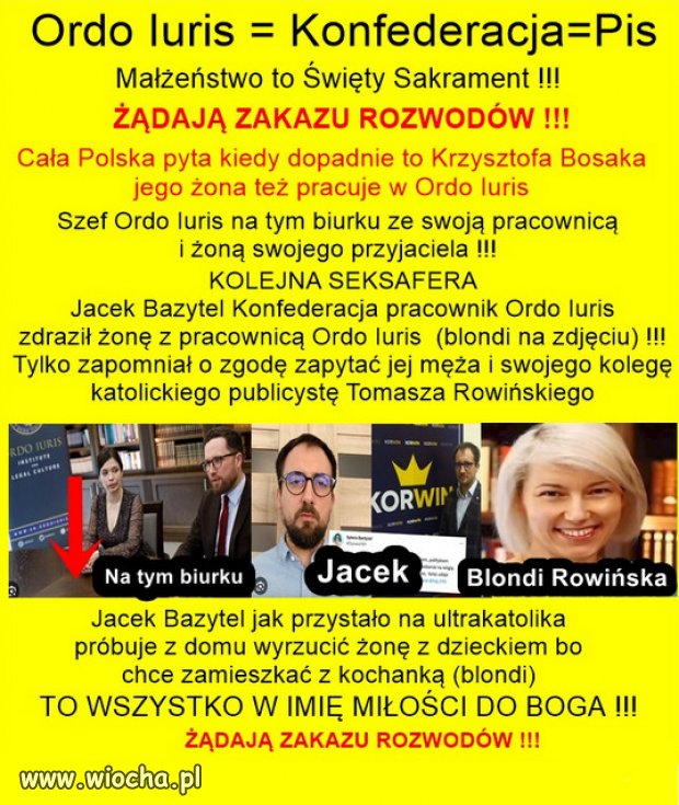 Cała Polska ciemnota jednoczy się z PiSem...