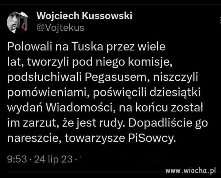 Udało im się Donalda Tuska dopaść