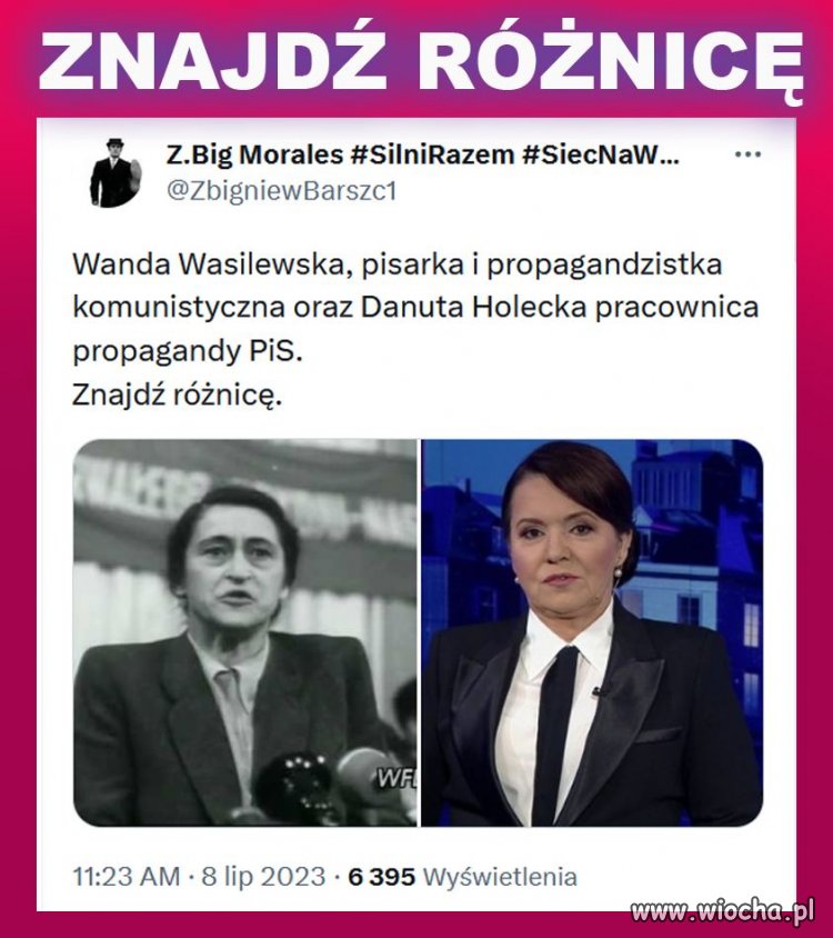 Wasilewska vel "Stalin w spódnicy". Hołecka vel ...???