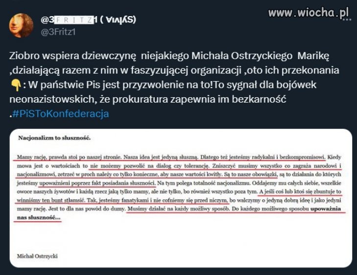 Widzę to w bardzo brunatnych barwach
