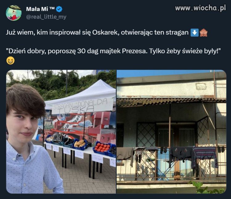 Oskarek w handel poszedł?