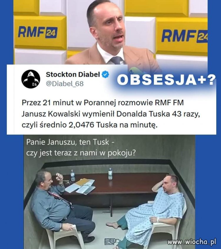 Psychicznie chory koleś jest wiceministrem 