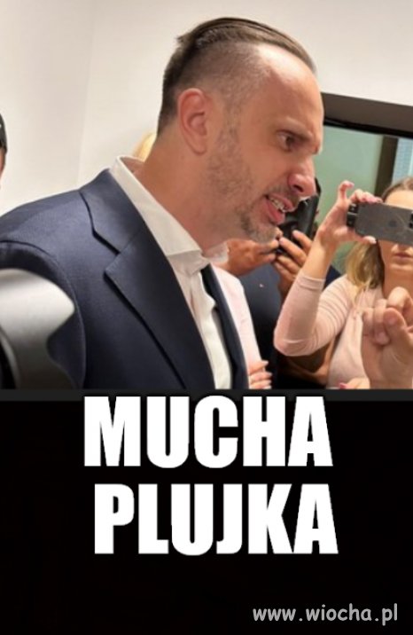 Nadleciała z gnojowiska ...