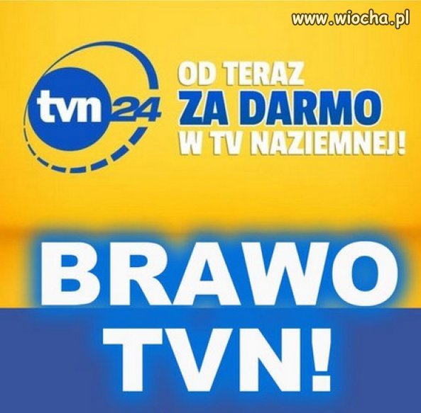 Rewelacja Super!!! Jesteście WIELCY!!! TVN GÓRĄ