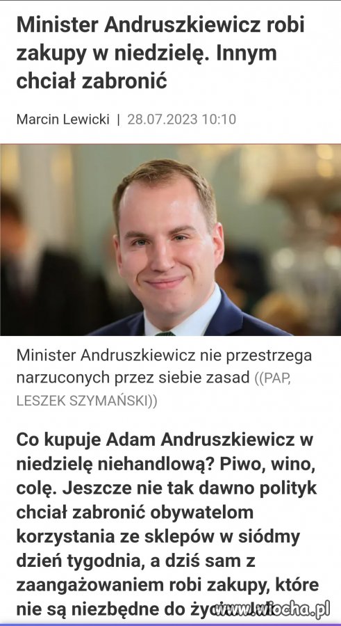 Kwintesencja pisiorów. Hipokryzja level master 
