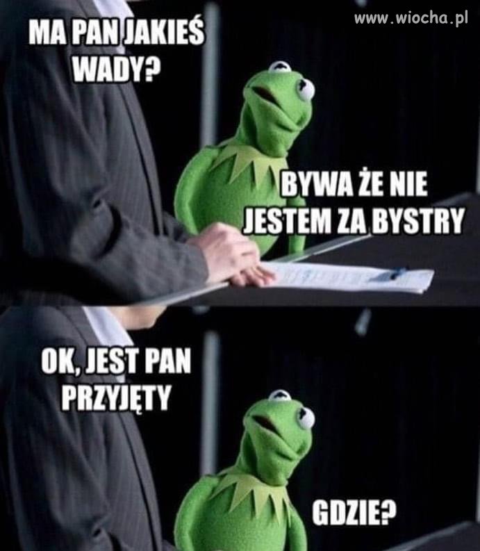 Jakbym widział takiego jednego