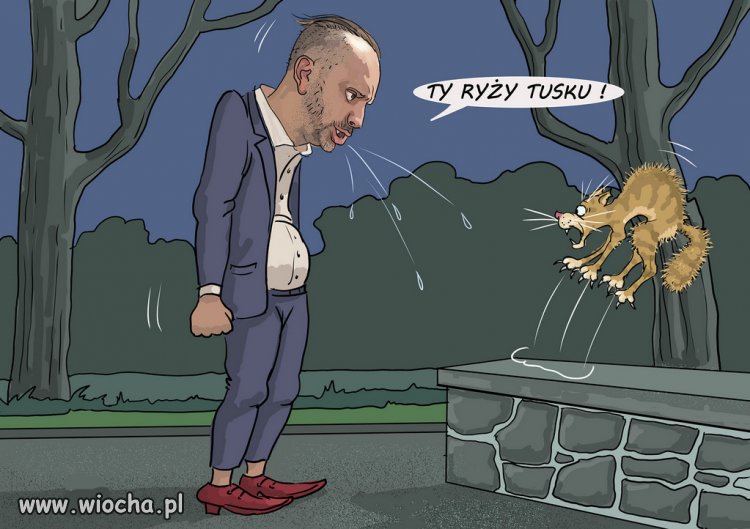 Janusz na spacerze 😁