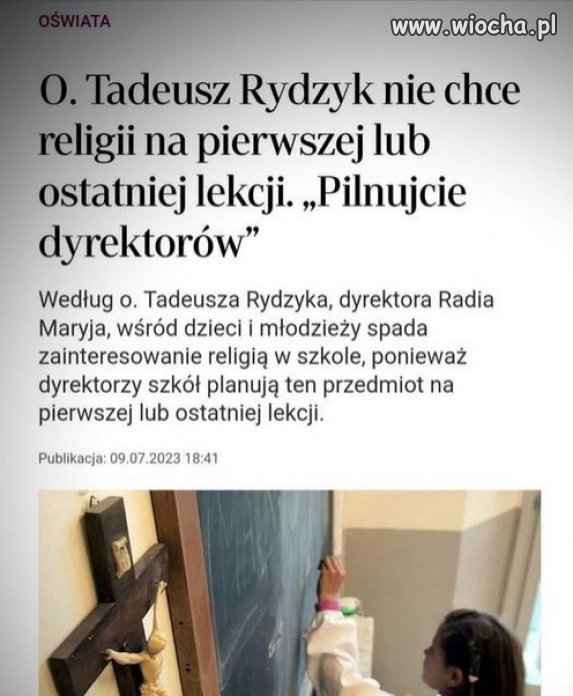 Bezczelność tego przywódcy sekty nie zna granic!