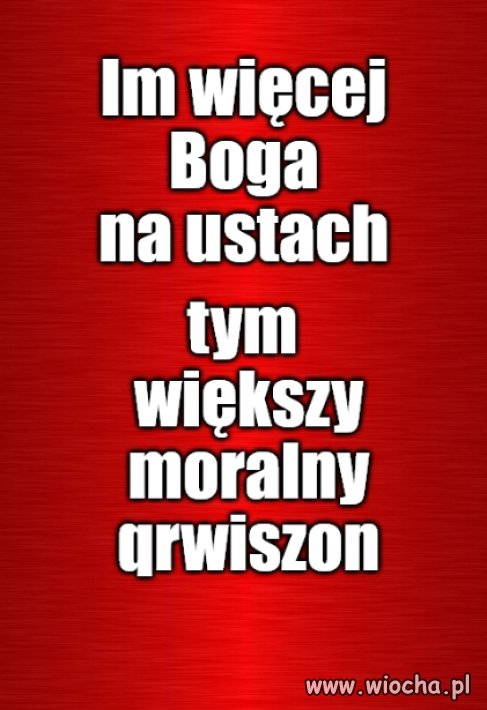 Myślał, myślał i wymyślił ...