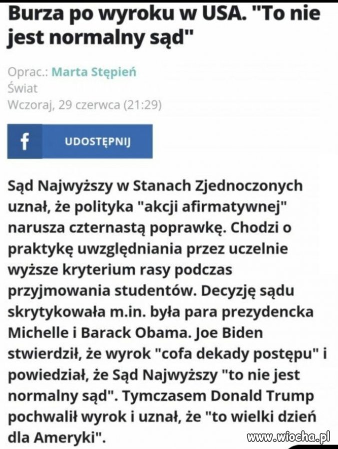 A tymczasem w USA 