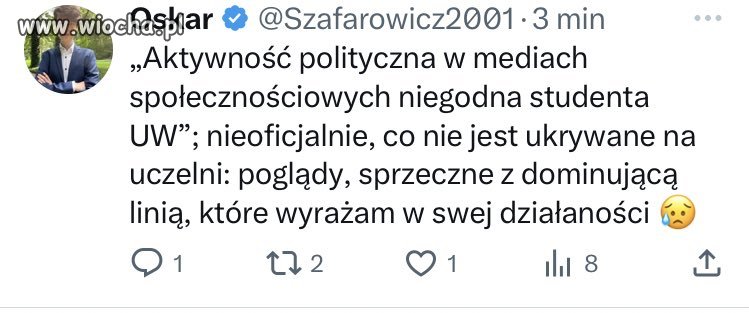 Idealny człowiek do kariery w PiS lub KK. 
