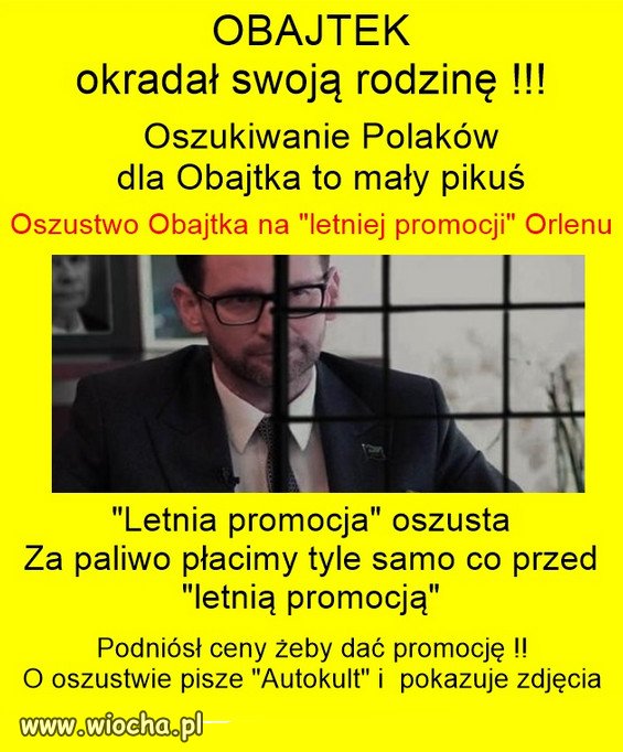 Robią z Polaków wała w biały dzień ! Oszusci PiSu!
