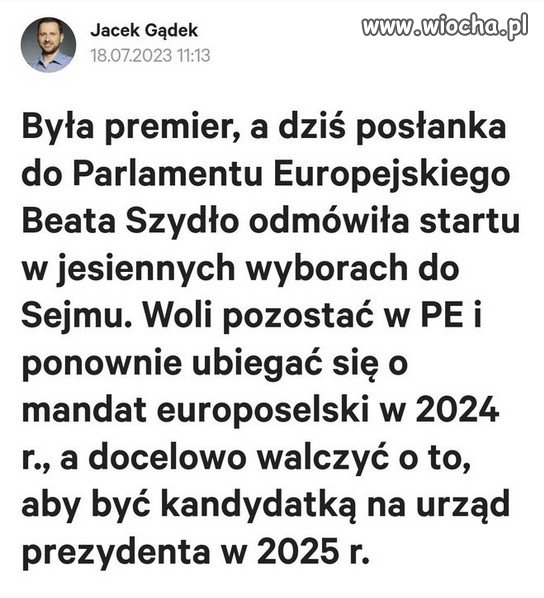 Oborowa z brochą, zdradziła Kaczyńskiego. 