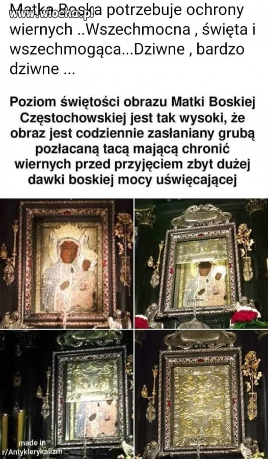 Otumanienie religijne. Bardzo niebezpieczna przypadłość.