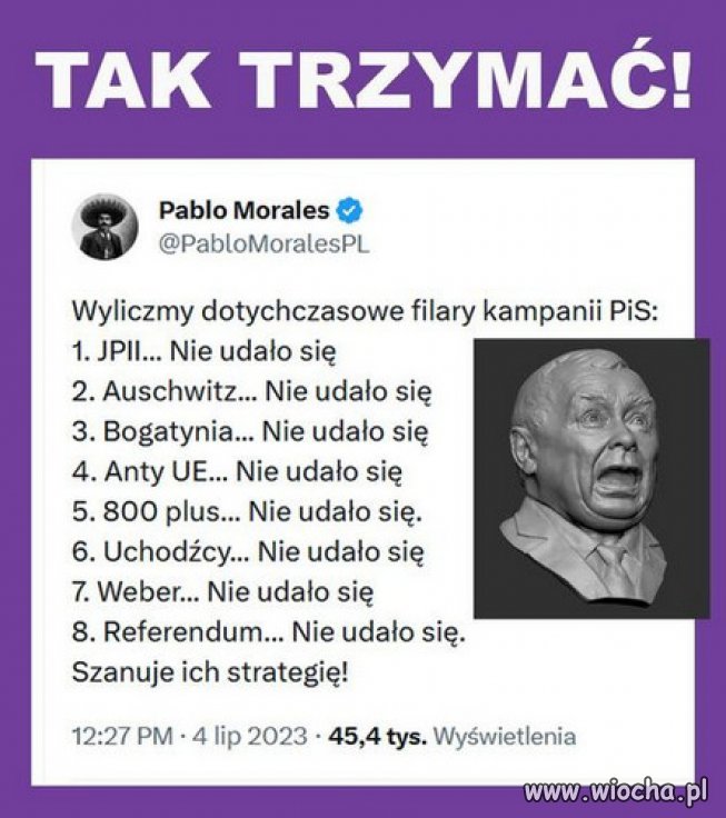 Klamac, knuc, szczuc i krasc...to program polityczny PiSu!