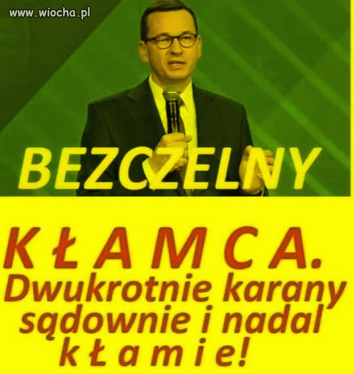 Kłamał, kłamie i będzie kłamał