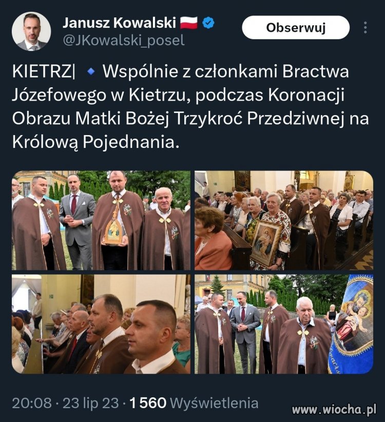 A wiecie, że dzisiaj koronowano 