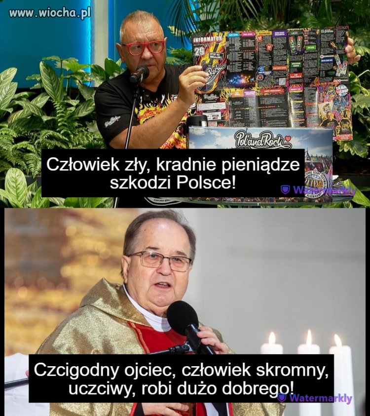 Według wrednego dziada, samozwańczego prezesa!