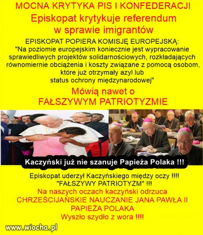 Czy episkopat poszedl po rozum do glowy?