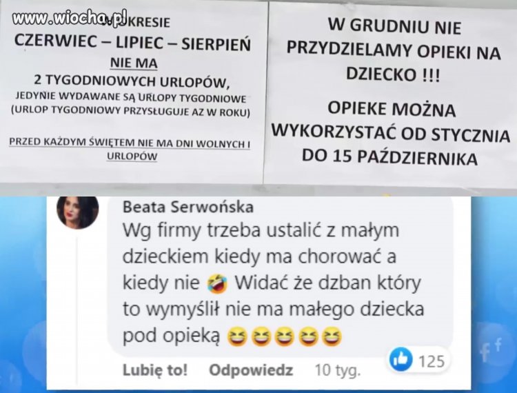 A urlopy i opieka na dziecko w janusexie ...
