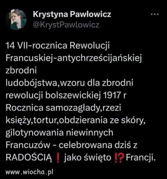 Rozumiemy cię Krycha.