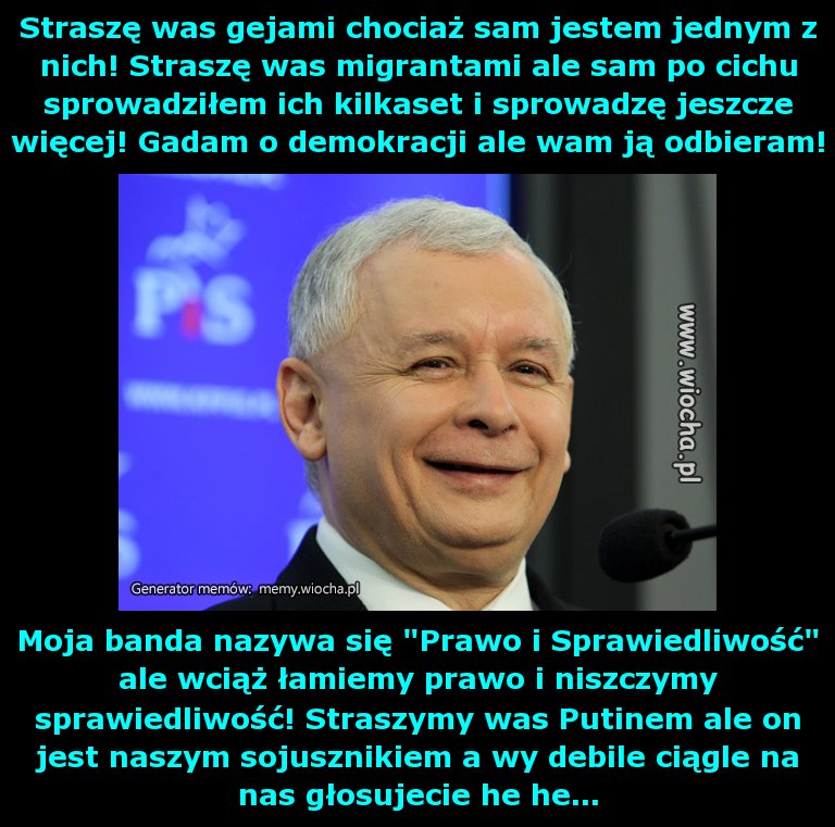 Straszę was gejami chociaż sam jestem jednym z