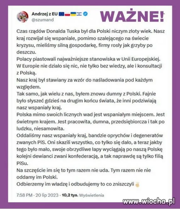 Jak Was widzą, tak Was piszą...