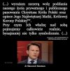 Powie wszystko, bo chce zdobyć poparcie kleru.