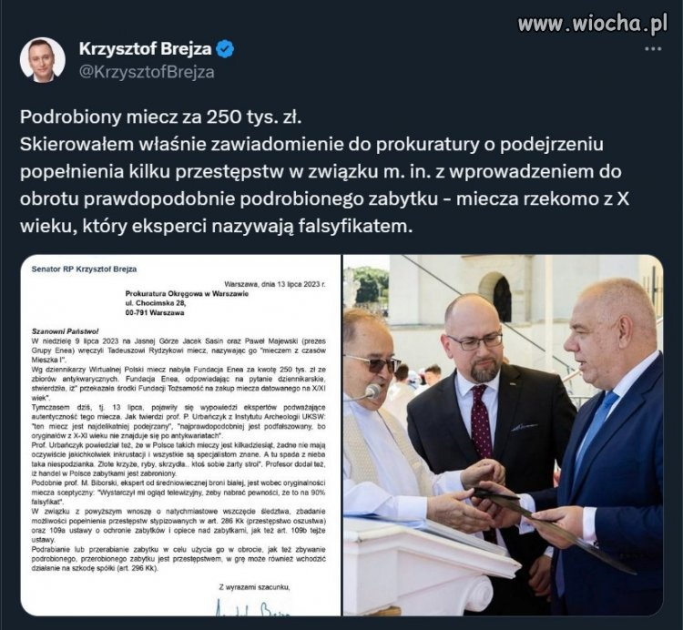 Falsyfikat za ćwierć miliona zł...  Mają rozmach, pisiesyny
