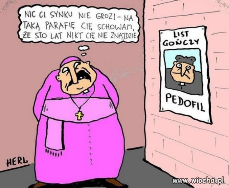 Proboszcz  usłyszał zarzuty  molestowania nieletniego.