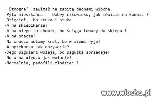 Wsi spokojna, wsi wesoła,