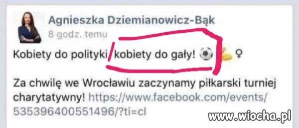Pierwsze mądre hasło lewackie