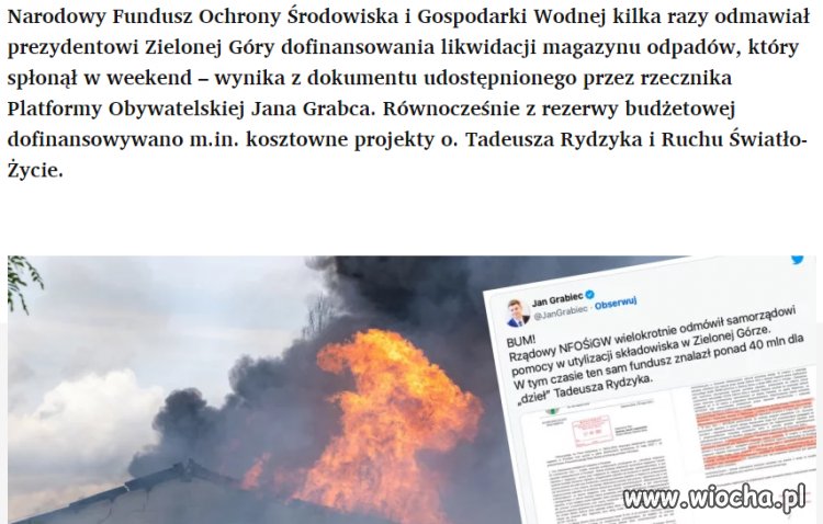 Jak pisowski fundusz dba o środowisko