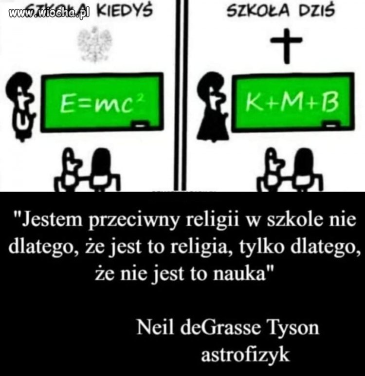 To nie jest nauka! Religia powinna być w salkach katechetycznych  