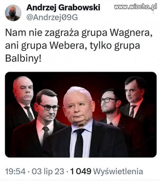 Jedna Balbina robi tyle szkody...Pisowski gang!