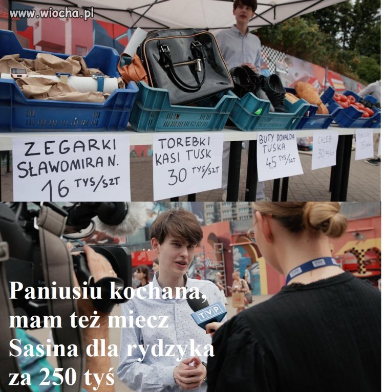 Odnaleziono sprzedawcę zabytkowych mieczy Sasina