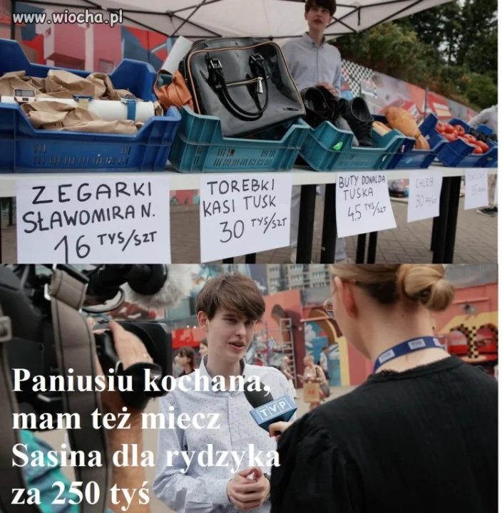 Odnaleziono sprzedawcę zabytkowych mieczy Sasina
