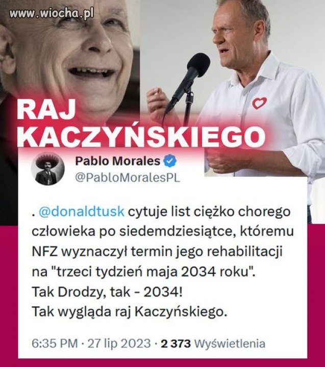 Tak wygląda raj Kaczyńskiego