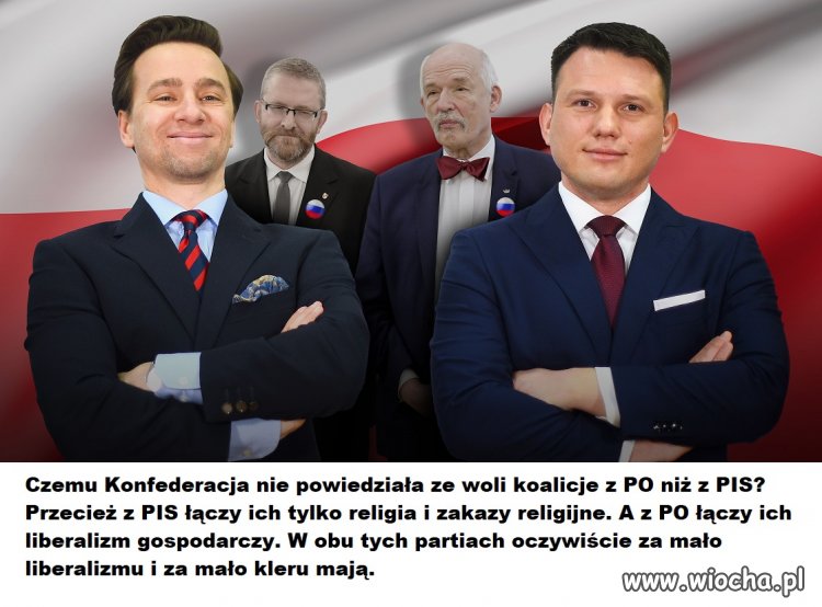Wolą kler niż liberalizm gospodarczy