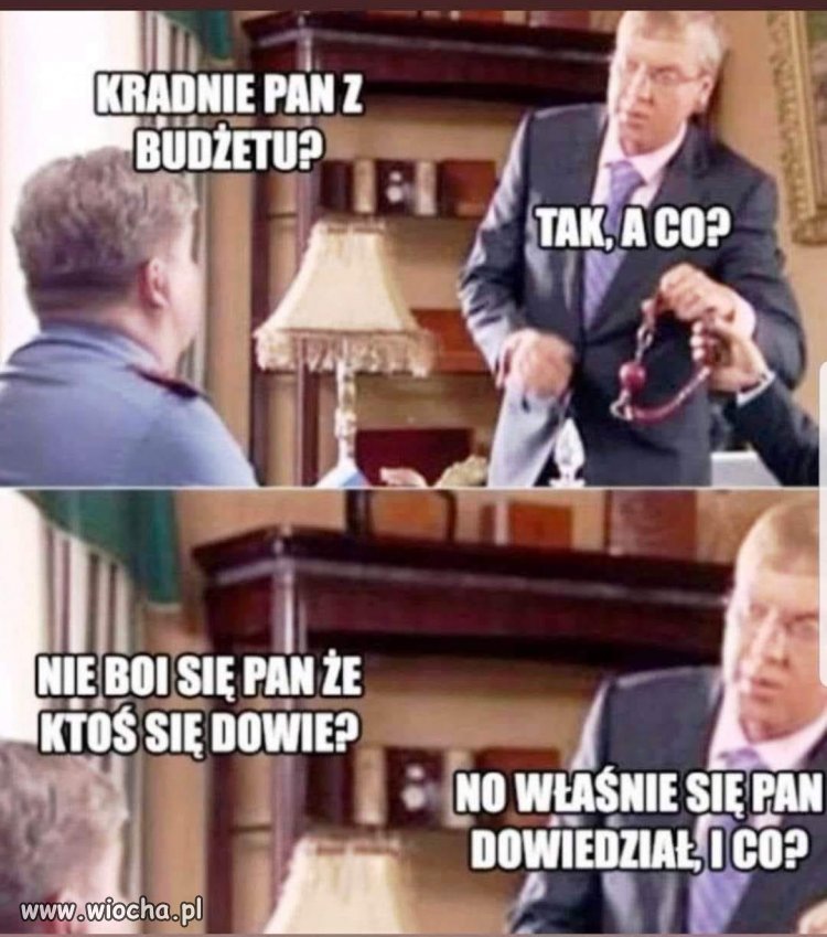 Nie mamy pańskiego płaszcza