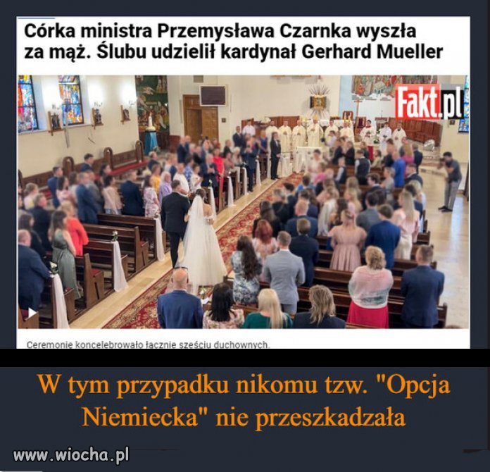 Tak to bywa u tych co innym narzucają swoje zakazy, nakazy