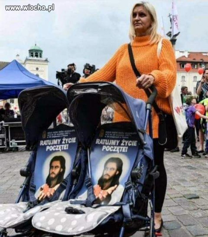Do tej pani jeszcze nie dotarło info, 