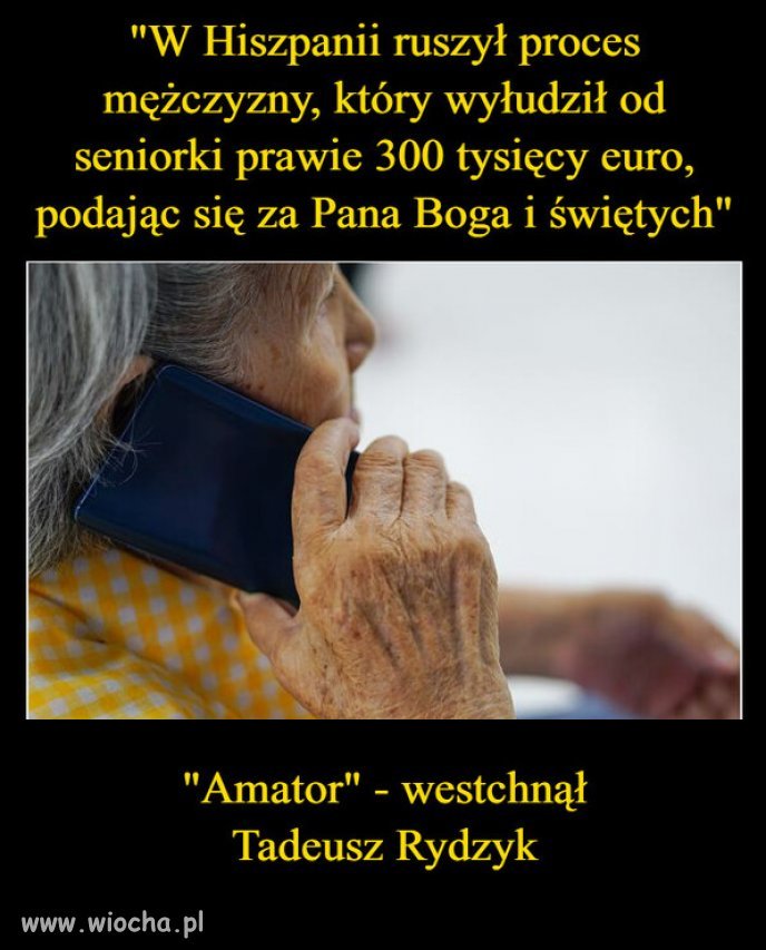 "Amator" nie studiował na uniwersytecie Rydzyka...