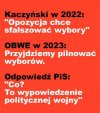 PiS zawsze klamal, klamie i bedzie klamal, nikt im nie wierzy!