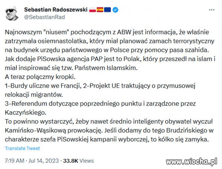 PiS szeroko otworzył drzwi dla imigrantów i taki rezultat...