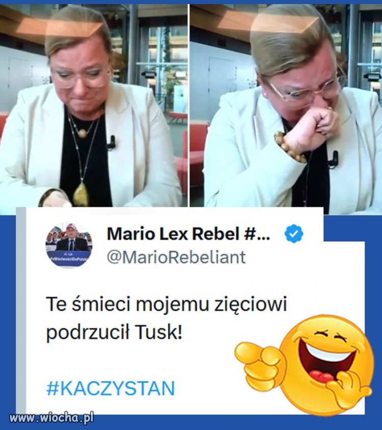 Kieszonkowiec złapany za rękę, zawsze będzie krzyczał " to nie moja ręka"!