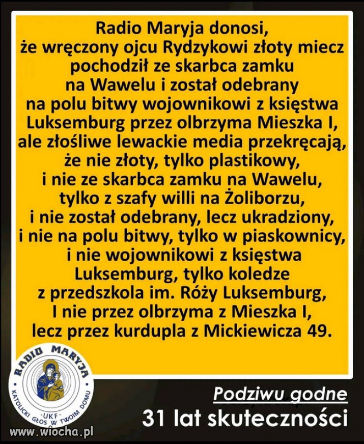 Radio Ma-Ryja donosi...