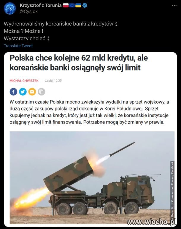 Wszystko na kredyt.