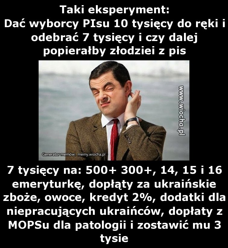 Taki eksperyment: